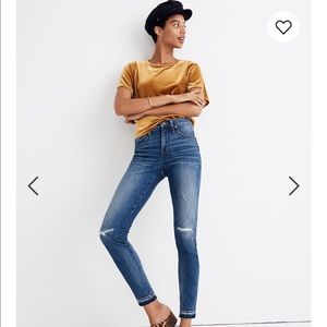 Madewell High-Rise Skinny Jean